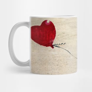 Banksy's Girl with a Red Balloon Mug